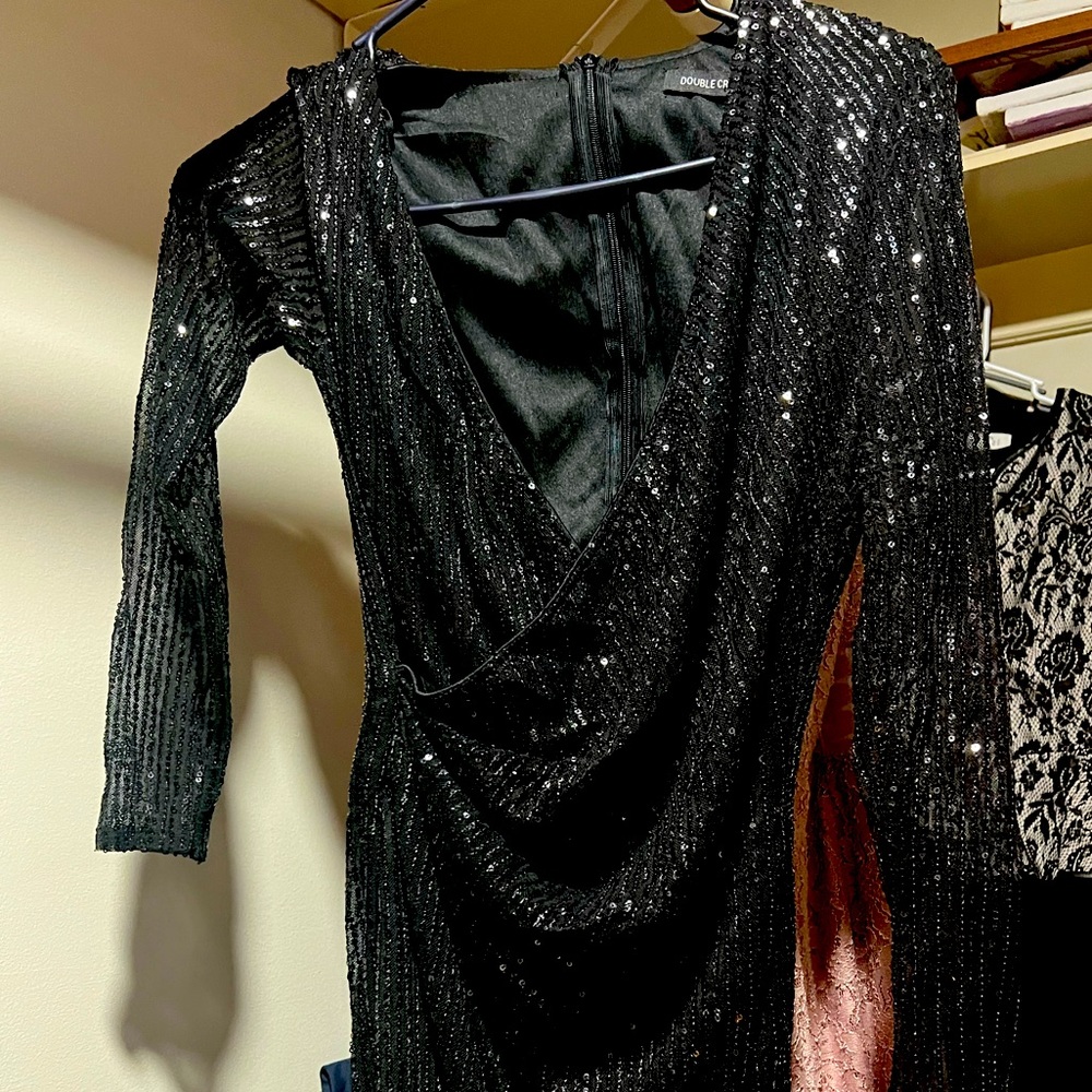 black little cocktail dress